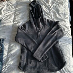 Women's Gray Hooded Sweater